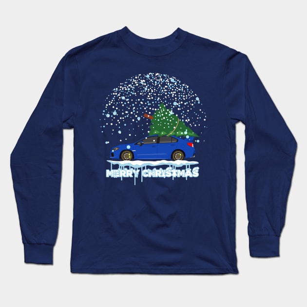 SUBIE CHRISTMAS Long Sleeve T-Shirt by HSDESIGNS